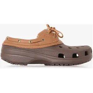 Crocs Classic Boat Shoe Marron pas cher