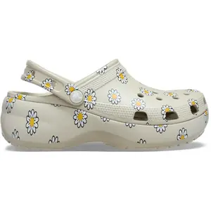Comparateur de prix : Crocs Classic Platform Floral Chaussures Meteor 37 212668-1WY-W7
