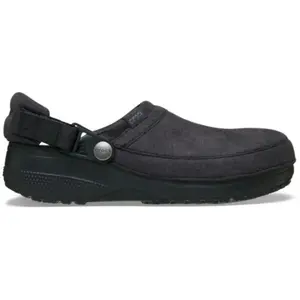 Crocs - Classic Crafted Vegan Suede Clog - Sandales Black - 39 - 40 pas cher