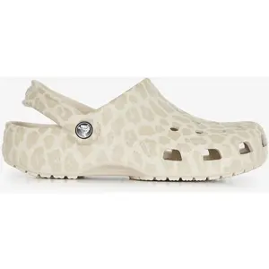 Crocs - Classic Animal Clog - Sandales Almond Tint / Leopard - 39 - 40 pas cher