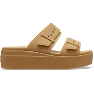 Crocs Brooklyn Buckle Sandales Femmes Umber 38 207431-2HI-W8 pas cher