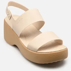 Crocs Brooklyn Sky Sandales Femmes Frappé/Cashew 36 212250-2MQ-W6 pas cher