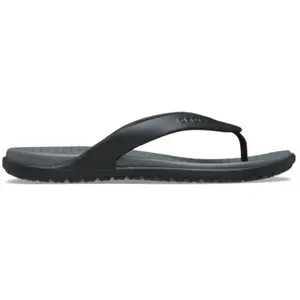 Crocs Coast Tongs Hommes Black/Slate Grey 42 212035-0DD-M9 pas cher