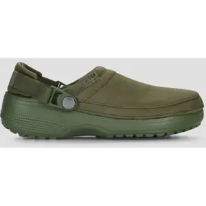 Crocs Classic Crafted Vegan Suede Sabots Unisex Army Green 38 211930-309-M6W8 pas cher