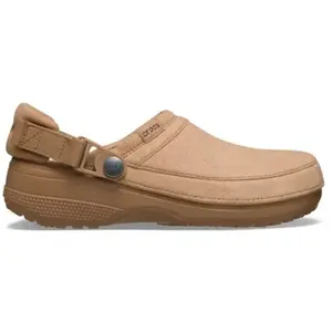 Crocs Classic Crafted Vegan Suede Sabots Unisex Milk Chocolate 36 211930-2JJ-M4W6 pas cher
