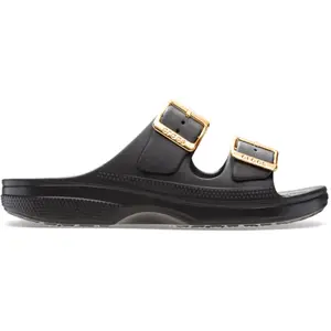 Crocs - Metallic Buckle Sandal - Sandales femme Black - 34 - 35 pas cher