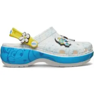 Crocs Smurfs Platform Sabots Femmes Multi 37 210822-90H-W7 pas cher