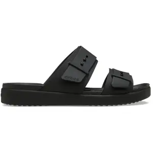Comparateur de prix : Crocs Brooklyn Buckle Low Sandale cale Femme, Noir, 41/42 EU