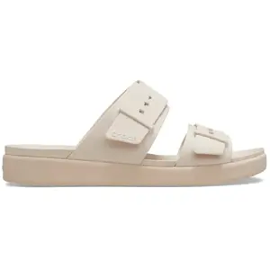 Comparateur de prix : Crocs Brooklyn Buckle Low Sandale cale Femme, Quartz, 39/40 EU