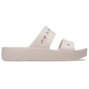 Crocs Baya Platform Sandales Femmes Barely Pink 36 208188-6PI-W6