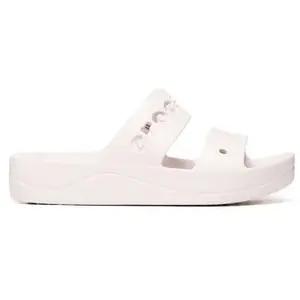 Crocs Baya Platform Sandales Femmes Barely Pink 38 208188-6PI-W8