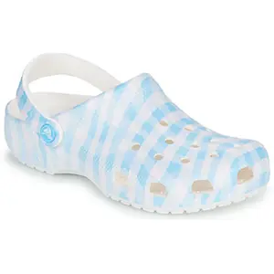 Crocs Sabots Classic Gingham pas cher