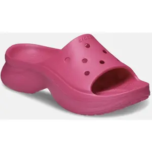 Crocs Sandales Bae Slide pour femme, Violet, 39 EU pas cher