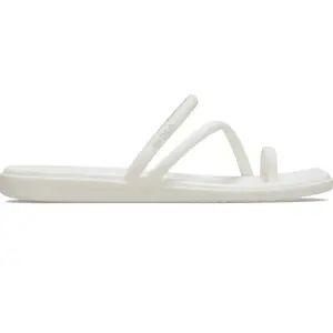Crocs Miami Toe Loop Sandales Femmes Chalk 37 209862-0WV-W7 pas cher