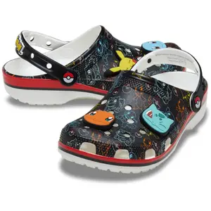 Crocs x Pokemon Print Clog - Black, Black 43-44 pas cher