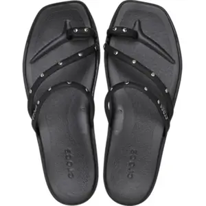 Comparateur de prix : Sandales femme Crocs Miami Studded Toe Loop Noir 42/43 211447-001