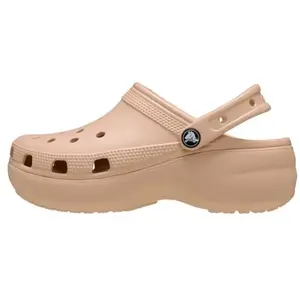 Crocs Classic Platform Sabots Femmes Pink Caramel 39 206750-7AF-W9 pas cher