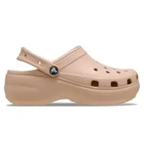 Crocs Classic Platform Sabots Femmes Pink Caramel 36 206750-7AF-W6 pas cher
