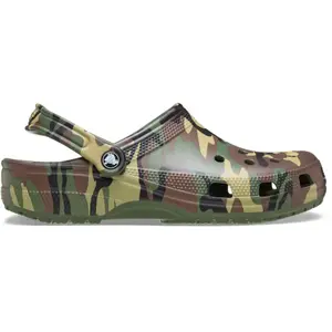 Sabots Crocs Classic Camouflage Vert 37/38 211936-3TC pas cher