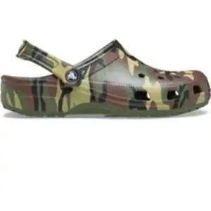 Crocs Classic Camouflage Sabots Unisex Army Green / Multi 46 211936-3TC-M12 pas cher