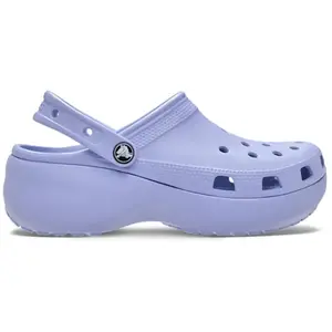Crocs Classic Platform Sabots Femmes Blue Haze 37 206750-453-W7 pas cher