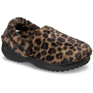 Crocs Classic Unfurgettable Animal Sabots Unisex Sepia / Leopard 39 21... pas cher