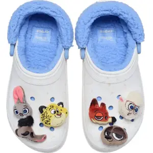 Crocs Disney Zootopia 2 Classic Platform Lined Sabots Femmes Multi 42 ... pas cher