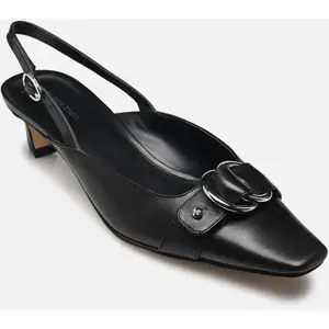 JADEN KITTEN SLING par Michael Michael Kors Noir 38 1/2 Femme