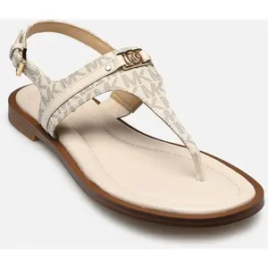 MANDY THONG SANDAL par Michael Michael Kors Blanc 41 Femme pas cher