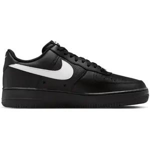 Nike Air Force 1 Low Tech  Noir/blanc pas cher