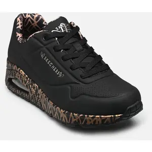 Skechers Femme Uno Loving Love Basket, Noir, 41 EU