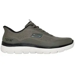 Chaussures Skechers Summits - Leyter Homme Olive 43 233047-OLBK