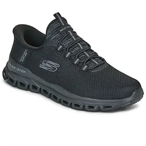 Comparateur de prix : Skechers Baskets Glide-Step Noxus pour Homme, Maille PU Noire, 44 EU