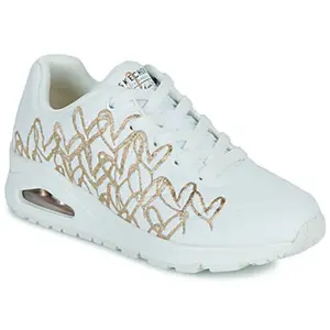 Baskets basses Skechers UNO GOLDEN HEART pas cher