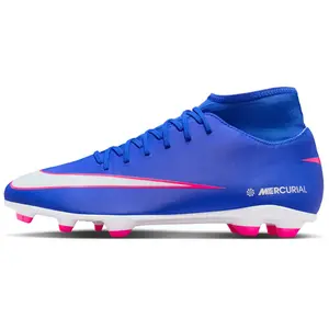 Nike Mercurial Superfly 10 Club FG - Bleu, Bleu 45.5 pas cher