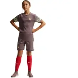 Maillot enfant Nike Kylian Mbappé Academy Marron 13/15 ans IF2772-291 pas cher