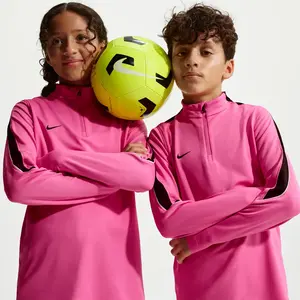 Nike Haut zippé 1/4 Strike Junior - Rose, Rose 8-10Y pas cher