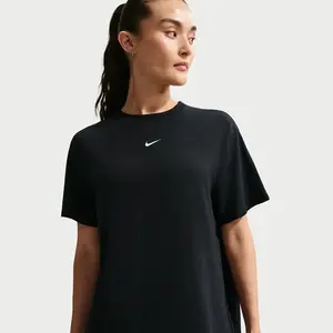 Haut à manches courtes Dri-FIT Nike One Relaxed pour femme - Noir XS (... pas cher