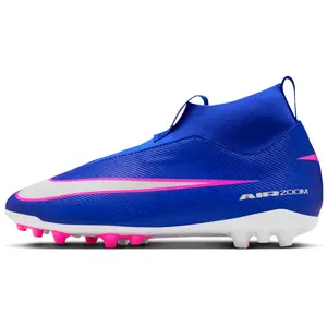 Crampons de foot à coupe montante pour terrain synthétique Nike Jr. Me... pas cher