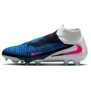Crampons de foot pour terrain sec Nike Phantom 6 High Elite - Bleu 45 ... pas cher