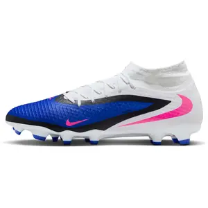 Crampons de foot multi-surfaces Nike Phantom 6 High Academy - Bleu 36.... pas cher