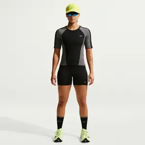 Nike Tempo Collant de course Femmes - noir, argent, Taille XS pas cher