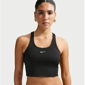 Débardeur de sport court avec brassière à maintien normal Nike Tempo p... pas cher