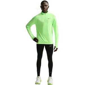 Comparateur de prix : Nike Stride 1/4 Zip vêtement running homme Vert L