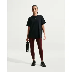 Haut à manches courtes Dri-FIT Nike One Relaxed pour femme - Noir XXL ... pas cher
