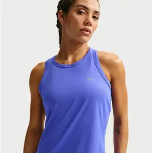 Débardeur de running Dri-FIT Nike Tempo pour femme - Bleu XL (FR 50-52... pas cher