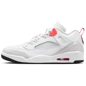 Jordan Spizike Low Blanc/rouge pas cher