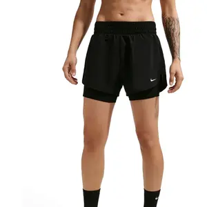 Comparateur de prix : Short 2 en 1 femme Nike One Noir M DX6016-011