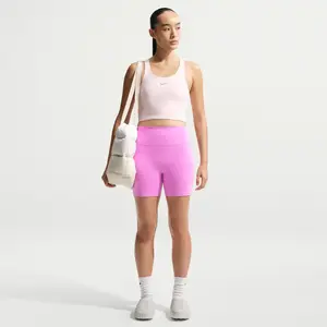Short taille haute femme Nike One Rose M IO0809-503Vendu parfoot-store