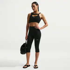 Legging corsaire taille haute Nike One pour femme - Noir XL (FR 50-52)...